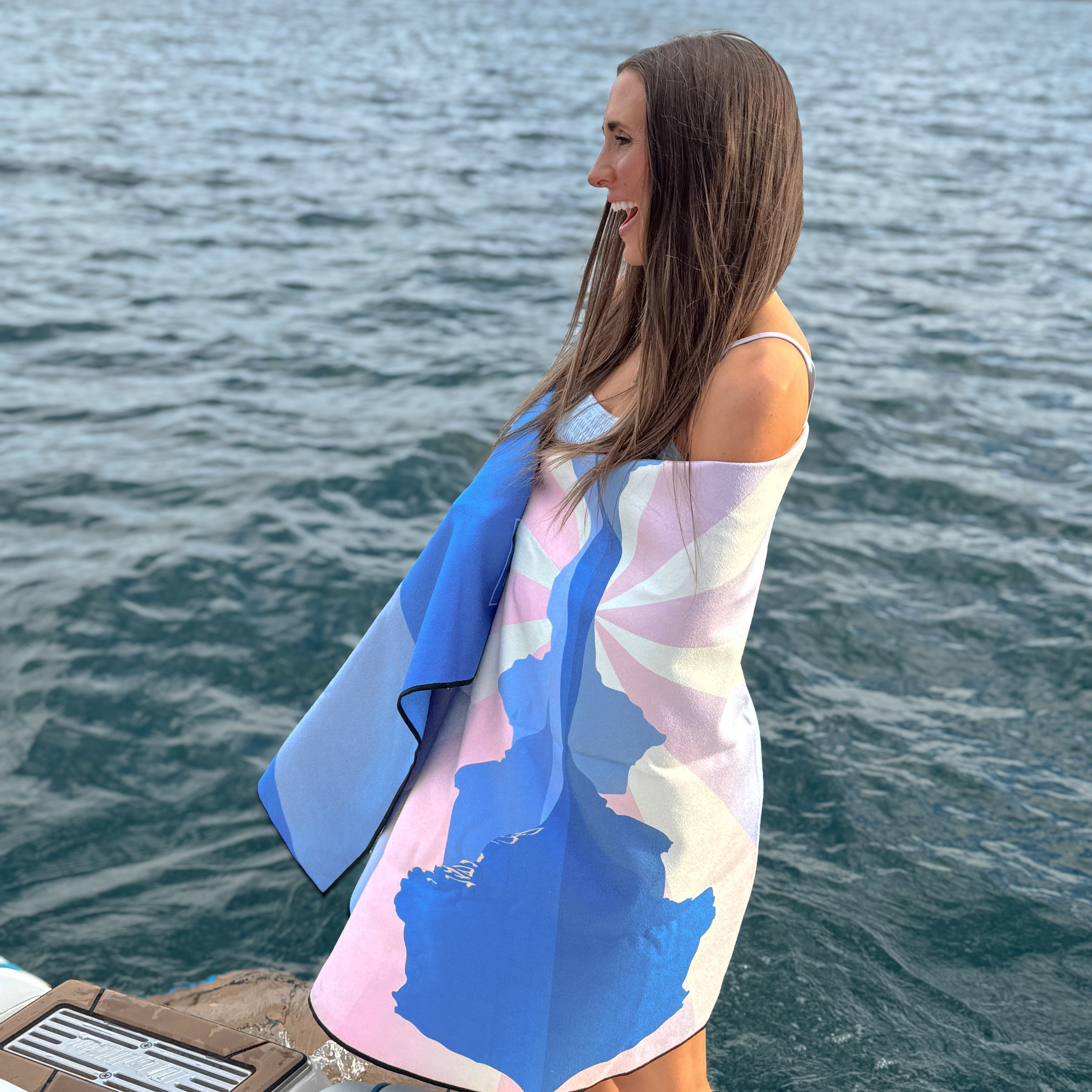 Sunset Oasis - Lake Towel – Wake Head